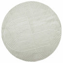 Områdetæpper Rund PALMERAS Grøn Ø 160 CM Polyester