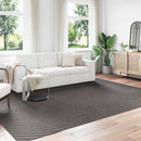 Områdetæpper PALMERAS Antracit 340 x 240 cm Polyester