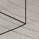 Områdetæpper Rektangulær PALMERAS Creme 200 x 80 cm Polyester