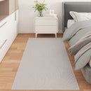Områdetæpper Rektangulær PALMERAS Creme 200 x 80 cm Polyester