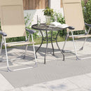 Områdetæpper Rektangulær PALMERAS Creme 200 x 80 cm Polyester