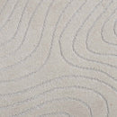 Områdetæpper Rektangulær PALMERAS Creme 170 x 120 cm Polyester