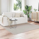 Områdetæpper Firkantet PALMERAS Creme 200 x 200 cm Polyester