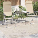 Områdetæpper Rektangulær PALMERAS Beige 140 x 200 cm Polyester