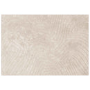 Områdetæpper Rektangulær PALMERAS Beige 160 x 230 cm Polyester