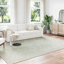 Områdetæpper Rektangulær PALMERAS Grøn 240 x 340 cm Polyester