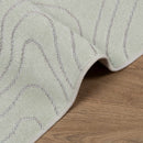 Områdetæpper Firkantet PALMERAS Grøn 120 x 120 cm Polyester