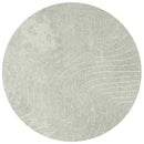 Områdetæpper Rund PALMERAS Grøn Ø 200 CM Polyester