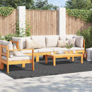 Områdetæpper PALMERAS Antracit 340 x 240 cm Polyester