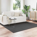 Områdetæpper Firkantet PALMERAS Antracit 120 x 120 cm Polyester