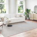 Områdetæpper Rektangulær LUGO Creme 280 x 200 cm Polyester