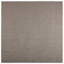 Områdetæpper Firkantet LUGO Gråbrun 200 x 200 cm Polyester