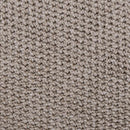 Områdetæpper Rund LUGO Gråbrun Ø 200 CM Polyester