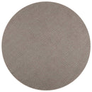 Områdetæpper Rund LUGO Gråbrun Ø 200 CM Polyester