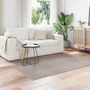 Områdetæpper LUGO Creme og Taupe 120 x 120 cm Polyester