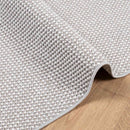 Områdetæpper LUGO Creme og grå 140 x 200 cm Polyester