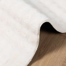 Områdetæpper Rektangulær SIROLO Creme 200 x 80 cm Polyester