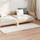 Områdetæpper Rektangulær SIROLO Creme 200 x 80 cm Polyester