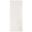 Områdetæpper Rektangulær SIROLO Creme 200 x 80 cm Polyester