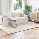Områdetæpper Rektangulær SIROLO Creme 200 x 140 cm Polyester