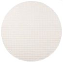 Områdetæpper Rund SIROLO Creme Ø 120 CM Polyester