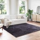 Områdetæpper Firkantet SIROLO Beige 120 x 120 cm Polyester