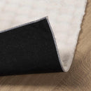 Områdetæpper Firkantet SIROLO Beige 200 x 200 cm Polyester
