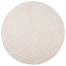Områdetæpper Rund SIROLO Beige Ø 200 CM Polyester