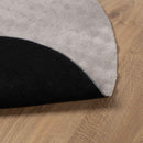 Områdetæpper Rund SIROLO Sandfarvet Ø 160 CM Polyester