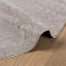 Områdetæpper Rund SIROLO Sandfarvet Ø 160 CM Polyester