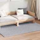 Områdetæpper Rektangulær SIROLO Grå 170 x 120 cm Polyester
