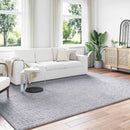 Områdetæpper Rektangulær SIROLO Grå 340 x 240 cm Polyester