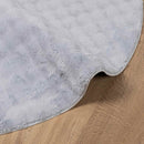 Områdetæpper Rund SIROLO Grå Ø 120 CM Polyester