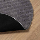 Områdetæpper Rund SIROLO Antracit Ø 200 CM Polyester