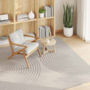 Områdetæpper Firkantet GALATI Creme 120 x 120 cm Polyester