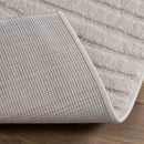 Områdetæpper Firkantet GALATI Creme 200 x 200 cm Polyester
