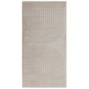 Områdetæpper Rektangulær GALATI Beige 150 x 80 cm Polyester