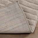 Områdetæpper Firkantet GALATI Beige 240 x 240 cm Polyester
