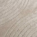 Områdetæpper Rund GALATI Beige Ø 160 CM Polyester