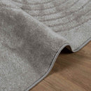 Områdetæpper Rektangulær GALATI Grå 280 x 200 cm Polyester