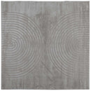 Områdetæpper Firkantet GALATI Grå 120 x 120 cm Polyester