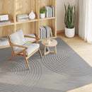 Områdetæpper Firkantet GALATI Grå 200 x 200 cm Polyester