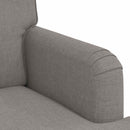 Sofa Sæt 2 pcs Gråbrun 144 x 80 x 85 cm Stof