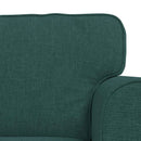 Sofa Sæt 2 pcs Mørkegrøn 175 x 82 x 80 cm Stof