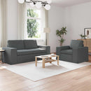 Sofa Sæt 2 pcs Mørkegrå 182 x 80 x 82 cm Stof