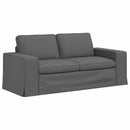 Sofa Sæt 2 pcs Mørkegrå 182 x 80 x 82 cm Stof