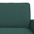 Sofa Sæt 2 pcs Mørkegrøn 182 x 80 x 82 cm Stof