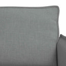 Sofa Sæt 2 pcs Lysegrå 156 x 82 x 85 cm Stof