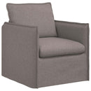 Sofa Sæt 2 pcs Gråbrun 156 x 82 x 85 cm Stof