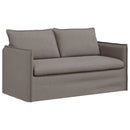 Sofa Sæt 2 pcs Gråbrun 156 x 82 x 85 cm Stof